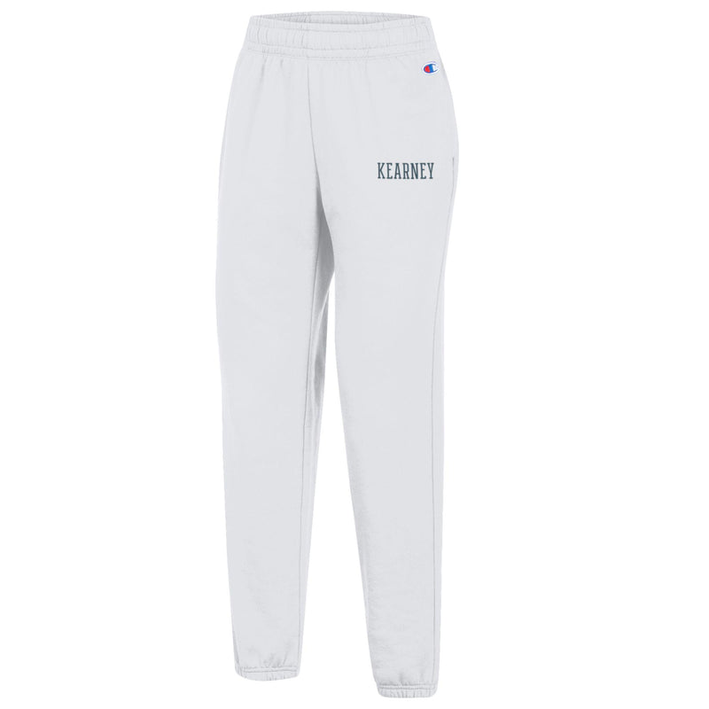 Women's Champion Kearney Powerblend Jogger Pant - WHITE