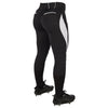 Women's Champro Surge Low Rise Tournament Pant - FEARLESS INK Teams - BLACK/WHITE