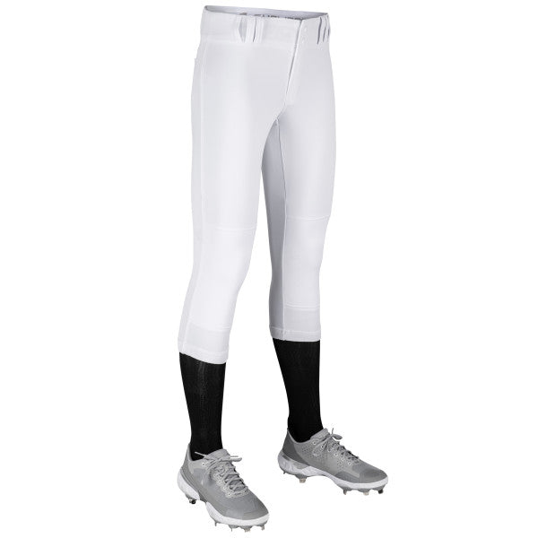 Women's Champro Tournament Low-Rise Softball Pant - FEARLESS INK Teams - WHITE