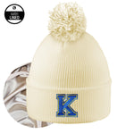 Women's Kearney High Bearcats Monroe Pom Beanie - CRM