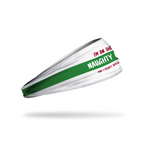 Women's/Men's Junk Naughty List Headband - WHITE