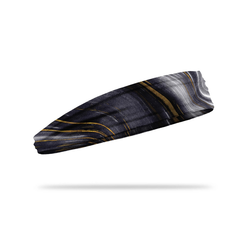 Women's/Men's Junk Pyrite Infinity Headband - BLK/GLD