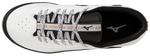 Women's Mizuno 9-Spike Swift 8 Softball Metal Cleat - 0090 - WHITE/BLACK