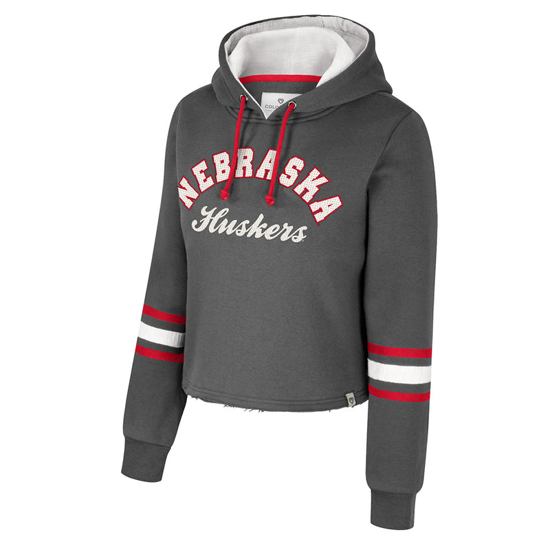 Women's Nebraska Huskers Jungle Meet And Greet Hoodie - NEBRASKA