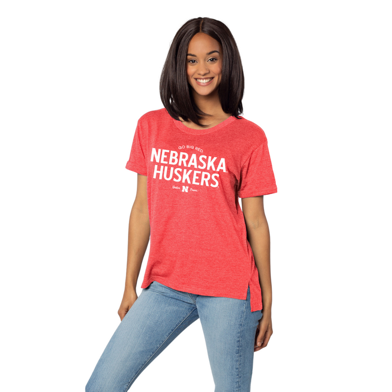 Women's Nebraska Huskers Must Have T-Shirt - RED