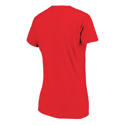 Women's Nebraska Huskers Outlined T-Shirt - RED