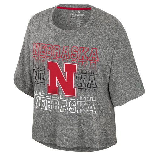 Women's Nebraska Huskers Realworld T-Shirt - NEBRASKA