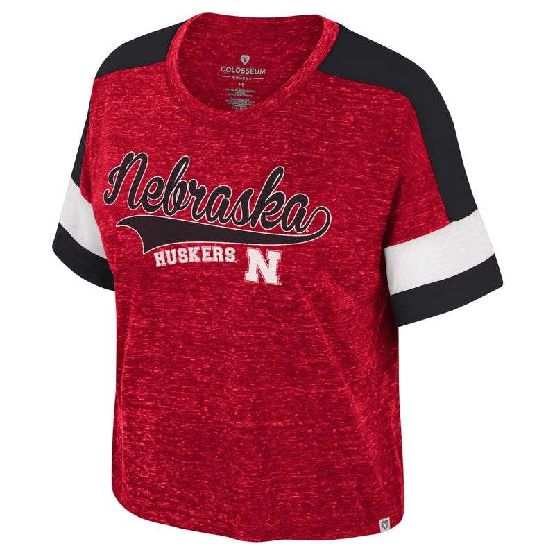 Women's Nebraska Huskers Ruth Scoopneck T-Shirt - NEBRASKA