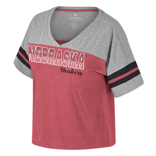 Women's Nebraska Huskers Treasure T-Shirt - NEBRASKA