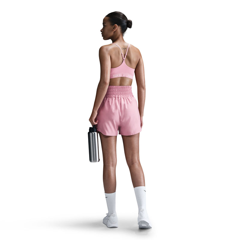 Women's Nike 3" Dri-FIT One High-Waisted Shorts - 699 - ELEMENTAL PINK