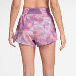 Women's Nike 3" One Dri-FIT High-Waisted Printed Short - 518 - HOT FUCHSIA