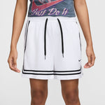 Women's Nike 5" Dri-FIT Crossover Short - 100 - WHITE/BLACK