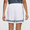 Women's Nike 5" Dri-FIT Crossover Short - 100 - WHITE/BLACK