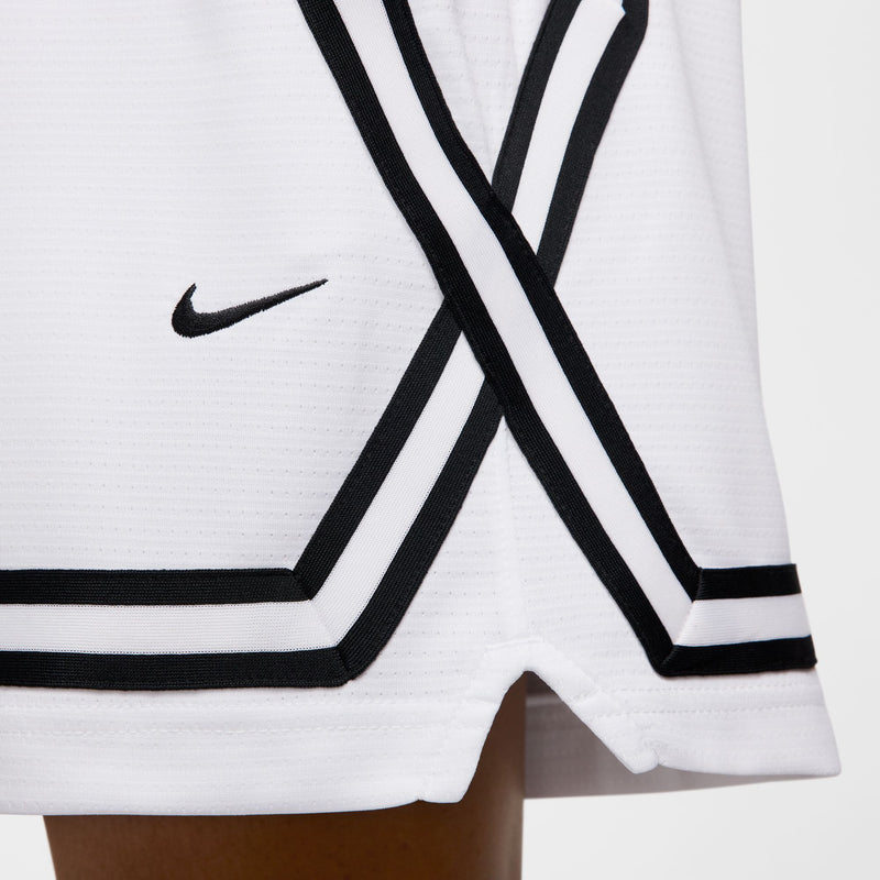 Women's Nike 5" Dri-FIT Crossover Short - 100 - WHITE/BLACK