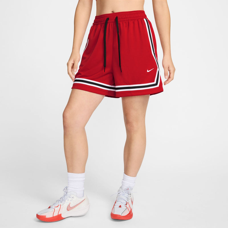 Women's Nike 5" Dri-FIT Crossover Short - 657 - RED