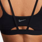 Women's Nike Alate Trace Light-Support Strappy Sports Bra - 010 - BLACK