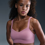 Women's Nike Alate Trace Light-Support Strappy Sports Bra - 523PLUMD