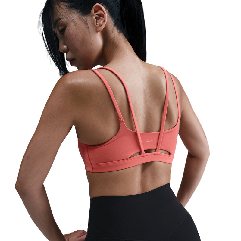 Women's Nike Alate Trace Light-Support Strappy Sports Bra - 814EMBER