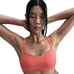 Women's Nike Alate Trace Light-Support Strappy Sports Bra - 814EMBER