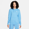 Women's Nike Club Fleece Hoodie - 412UBLUE