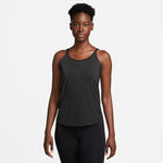 Women's Nike Dri-Fit One Classic Strappy Tank - 010 - BLACK