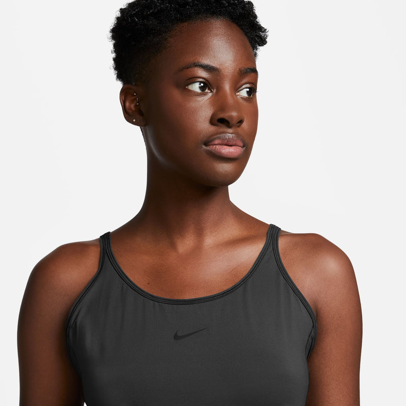 Women's Nike Dri-Fit One Classic Strappy Tank - 010 - BLACK