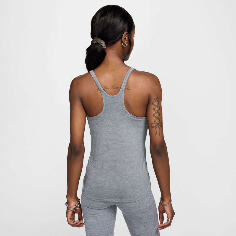 Women's Nike Dri-Fit One Classic Strappy Tank - 084 - SMOKE