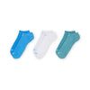 Women's Nike Everday+ Cushion No-ShowSocks 3-Pack - 937 BLUE