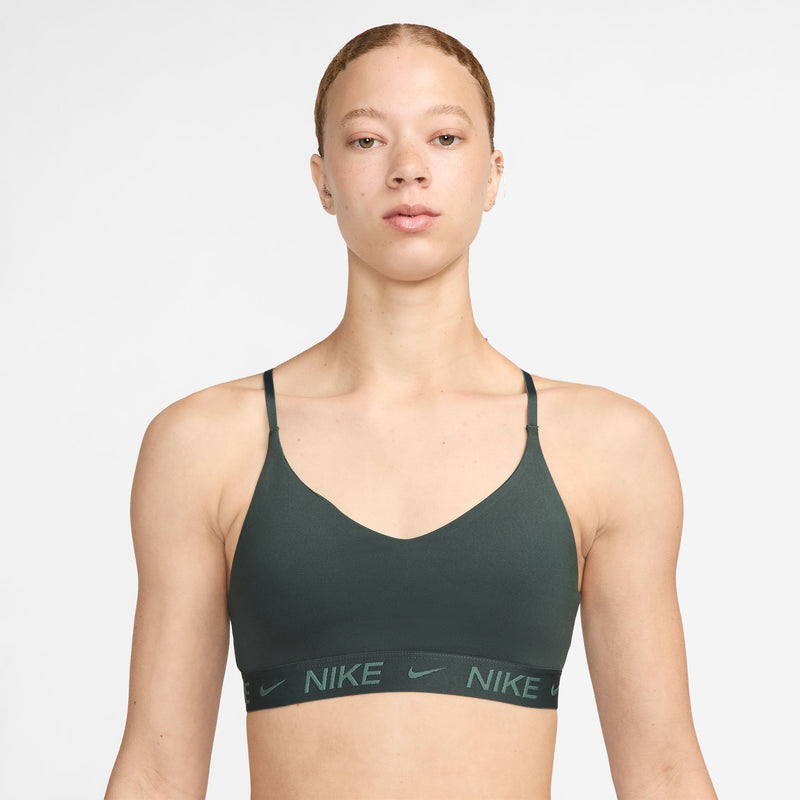 Women's Nike Indy Sports Bra - 338 - VINTAGE GREEN