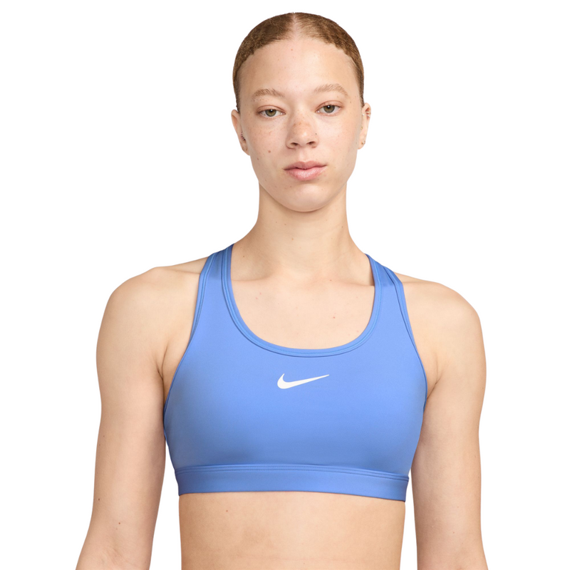 Women's Nike Medium Support Swoosh Bra - 494ROYAL