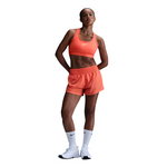 Women's Nike Medium Support Swoosh Bra - 643 - LIGHT WILD MANGO