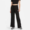 Women's Nike Mid-Rise Wide-Leg Sweatpants - 010 - BLACK