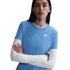 Women's Nike NSW Club Essentials T-Shirt - 413UBLUE