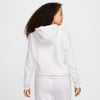 Women's Nike NSW Club Graphic Fleece Hoodie - 051 - BIRCH