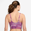 Women's Nike One Convertible Longline Printed Bra - 518 - HOT FUCHSIA