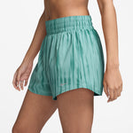 Women's Nike One High-Waisted 3" Printed Shorts - 300GREEN