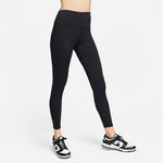 Women's Nike One High-Waisted 7/8 Leggings - 010 - BLACK