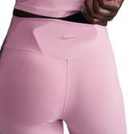 Women's Nike One High-Waisted 8" Biker Shorts - 699 - ELEMENTAL PINK