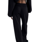 Women's Nike Phoenix Fleece High-Waisted Wide-Leg Pants - 010 - BLACK