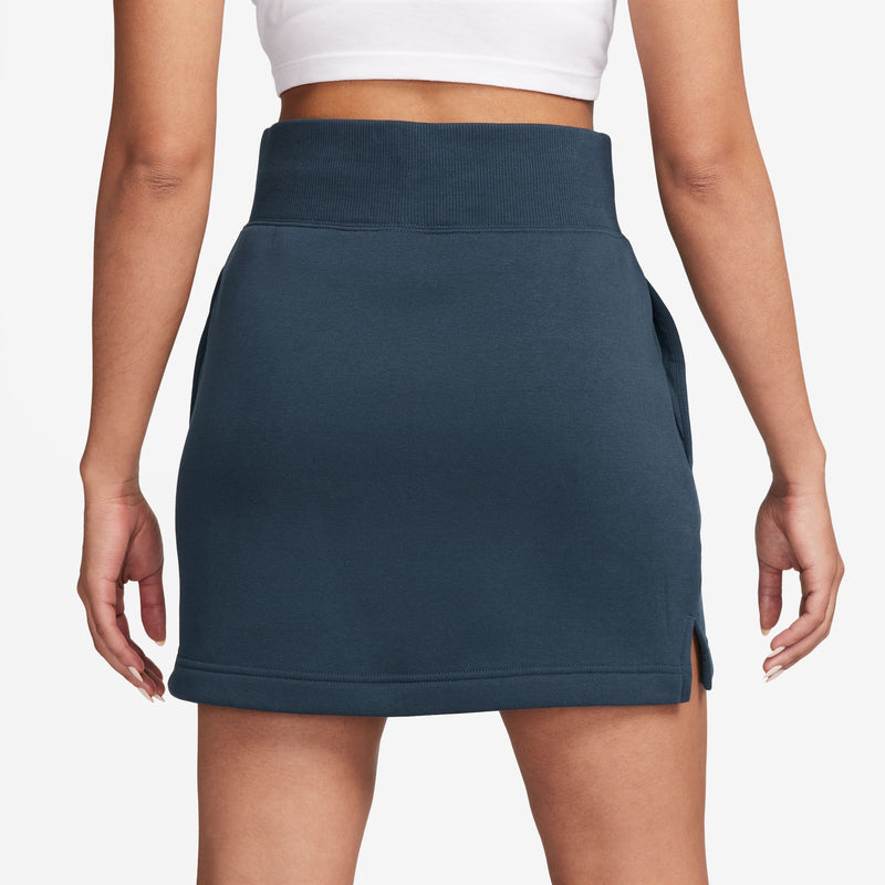 Women's Nike Phoenix Fleece Mini Skirt - 478ARMOR