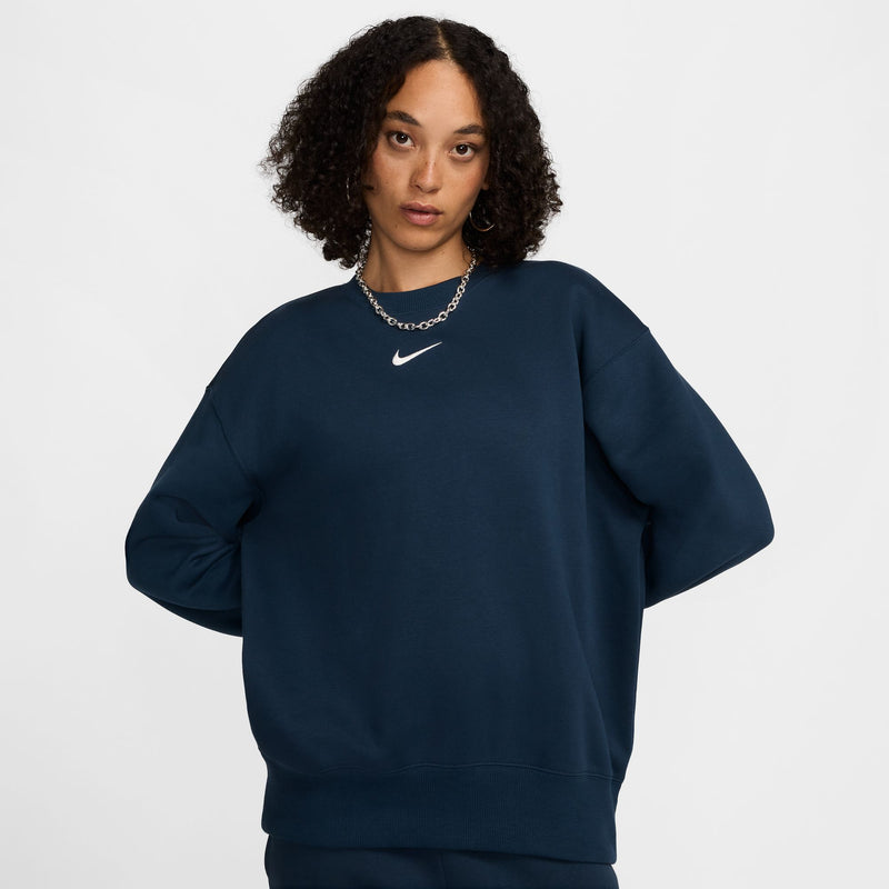 Women's Nike Phoenix Oversized Fleece Crew - 478ARMOR