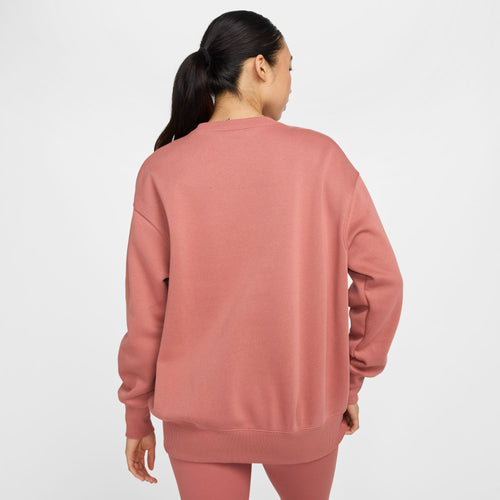 Women's Nike Phoenix Oversized Fleece Crew - 634CANYO