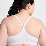 Women's Nike Plus Indy Sports Bra - 100 - WHITE/BLACK