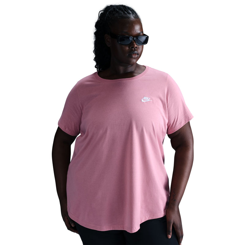 Women's Nike Plus Nsw Club T-Shirt - 645EPINK