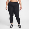 Women's Nike Plus One High-Waisted 7/8 Leggings - 010 - BLACK