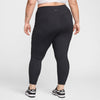 Women's Nike Plus One High-Waisted 7/8 Leggings - 010 - BLACK