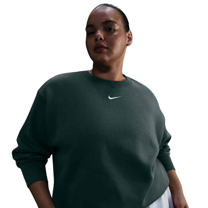 Women's Nike Plus Phoenix Sweatshirt - 338 - VINTAGE GREEN