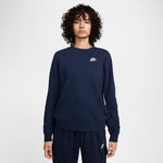 Women's Nike Sportwear Club Fleece Sweatshirt - 451 - OBSIDIAN