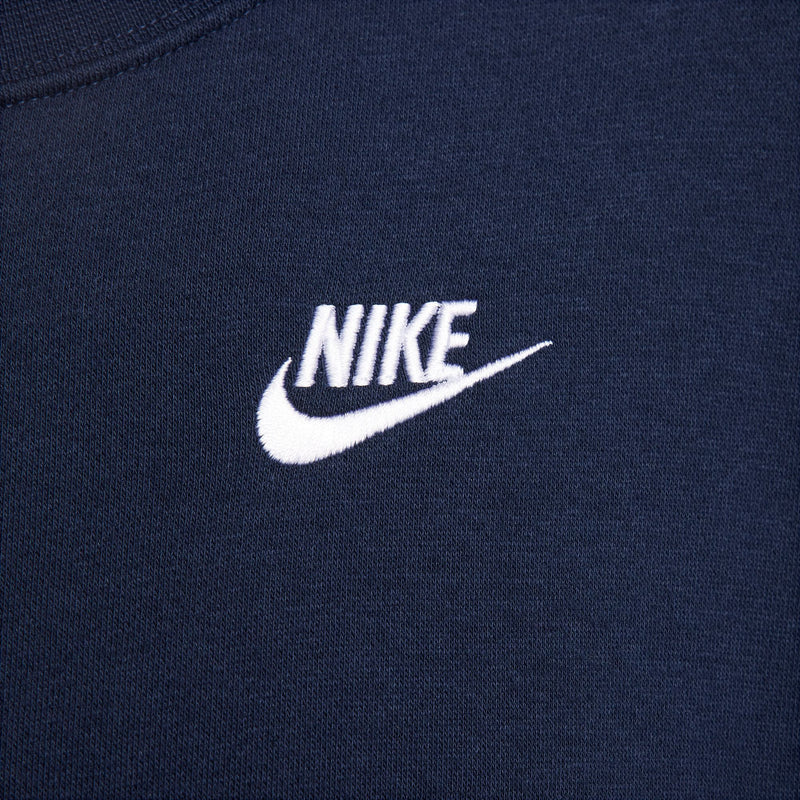 Women's Nike Sportwear Club Fleece Sweatshirt - 451 - OBSIDIAN