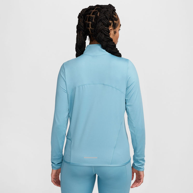 Women's Nike Swift Element UV 1/2 Zip - 464DENIM